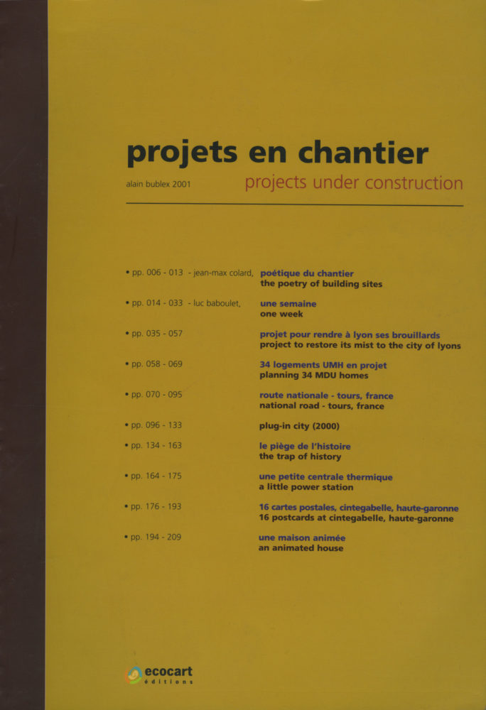 Projets en chantier - Galerie Georges-Philippe & Nathalie Vallois