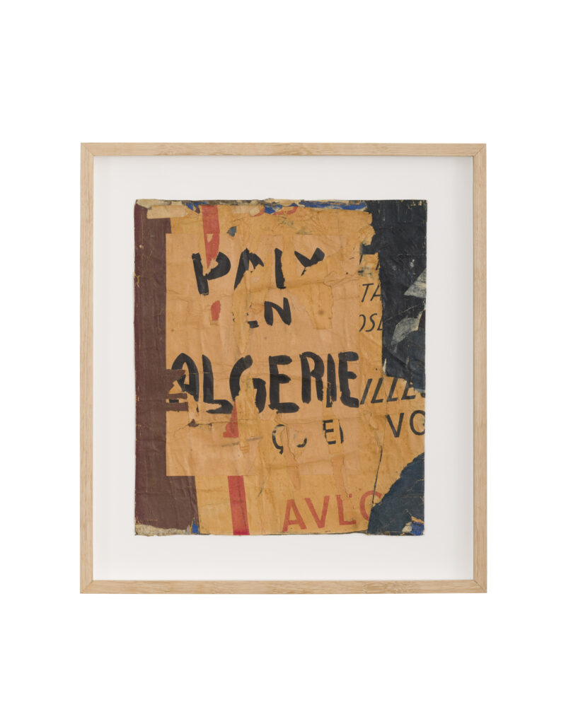 Raymond Hains — Galerie Georges-Philippe & Nathalie Vallois