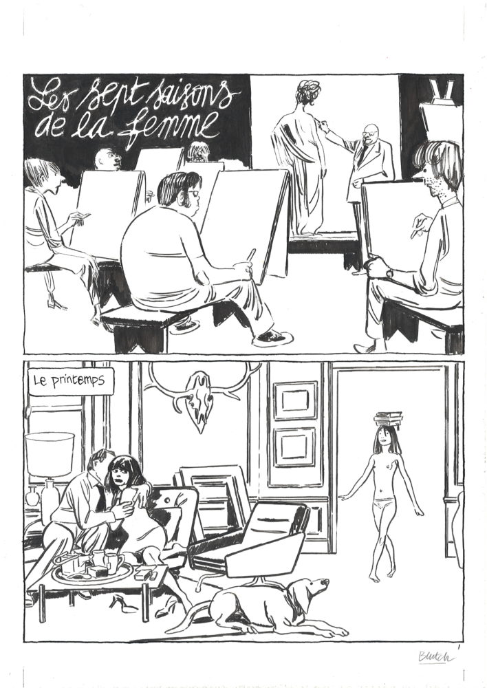 Blutch — Galerie Georges-Philippe & Nathalie Vallois