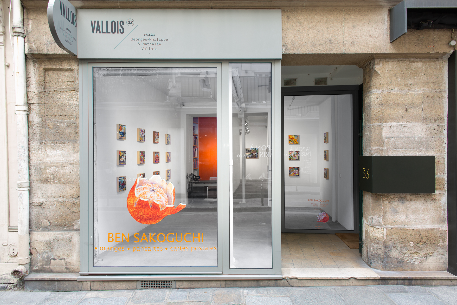 oranges • pancartes • cartes postales - Galerie Georges-Philippe & Nathalie Vallois