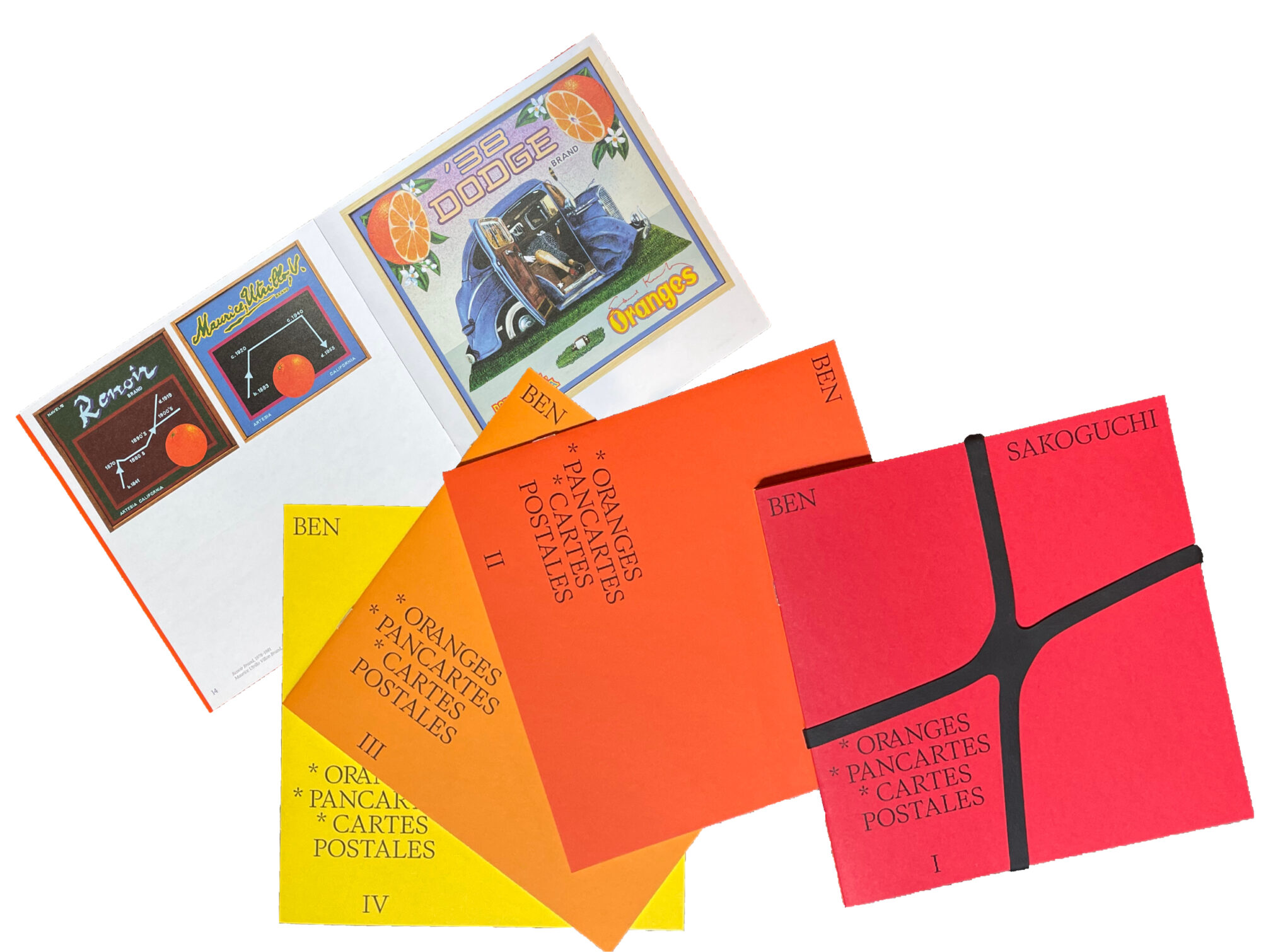 oranges • pancartes • cartes postales - Galerie Georges-Philippe & Nathalie Vallois